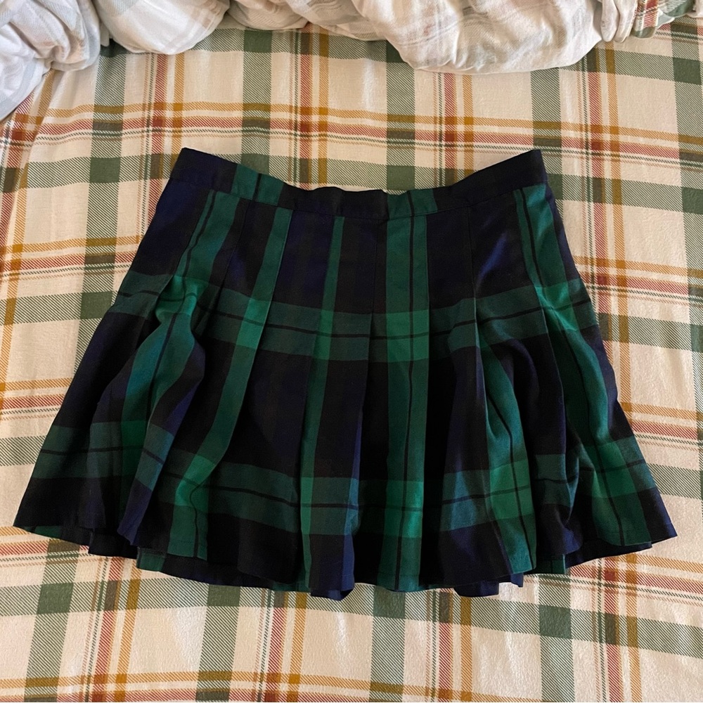 Aerie Class Act Pleated Skirt